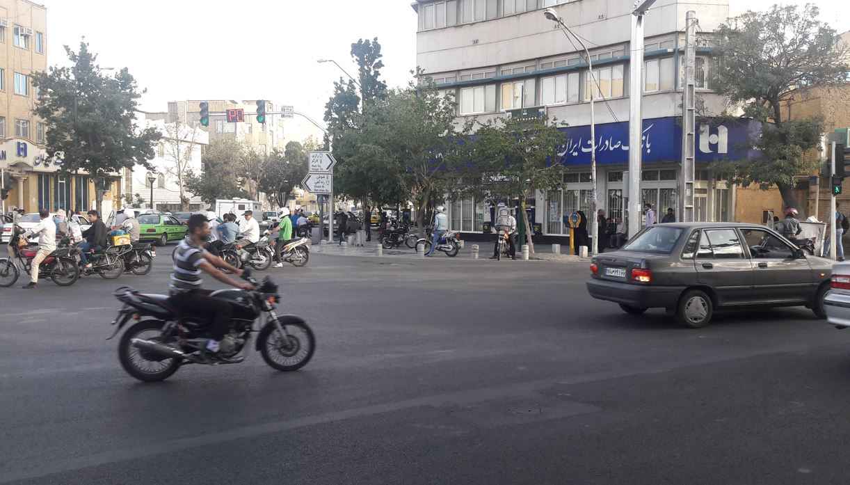 طراحی هندسی پهنه ترافیک مرکزی شهر تهران